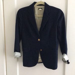 J.Crew navy Schoolboy blazer